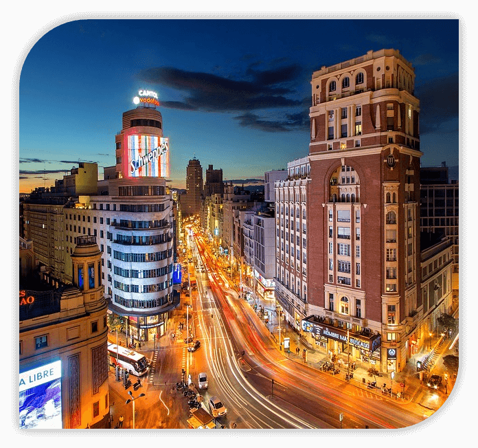 Madrid discount flights