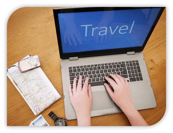 online travel booking